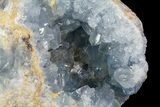 Blue Celestine (Celestite) Crystal Geode - Madagascar #70832-1